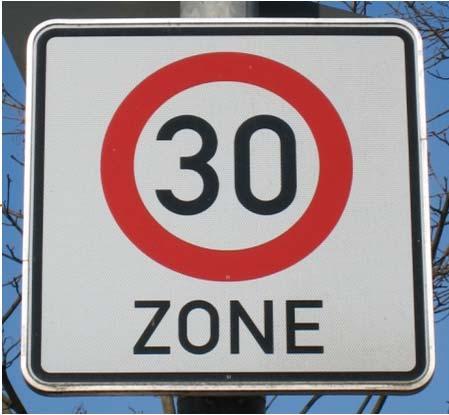 Sicherheit & Verkehr Tempo 30 innerorts Antrag wurde von der BHV in Regensburg beschlossen 1.