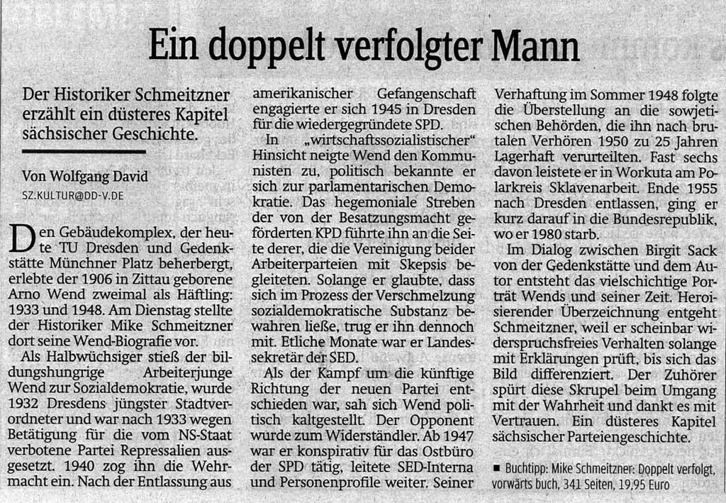 HAIT Dresden Jahresbericht 2009 Sächsische Zeitung vom 22. Mai 2009. Leipziger Volkszeitung vom 16. März 2009 (gekürzt) Die Macht der Fakten.