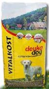 Ernährungsphysiologische Zusatzstoffe je kg: Somit wird deuka dog Vitalkost zum idealen Allroundfutter für Ihren Vierbeiner.