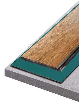 INSTALLATION Design Floors Dryback muss vollflächig verklebt werden, während Design Floors Click für die unverklebte Verlegung entwickelt wurde.