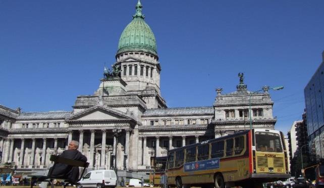 Hier stehen der berühmte Obelisk sowie die Oper, das Teátro Cólon.