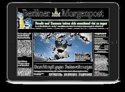 Anzeigen, Sonderthemen, Rubrikenmärkte und Magazine werden in der Belegungseinheit in beiden Formaten veröffentlicht. Die BERLINER MORGENPOST Sa. So. ist die Berliner Morgenpost als eine Belegungseinheit mit einem Format.