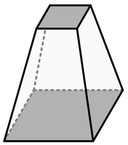 Einstufungstest Bereich: Figuren und Körper (Form und Raum) / Lösung Körper/B2 Benenne die Figuren Prisma Pyramidenstumpf Körper/C1 Fülle die Tabelle aus: Figur Anzahl Ecken Anzahl Kanten Anzahl