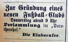 - 5 - Stadt Zörbig Zörbiger Bote 111 Jahre Arbeitersportklub Zörbig gegr. 1907 wer hat noch Leihgaben zur Sonderausstellung?