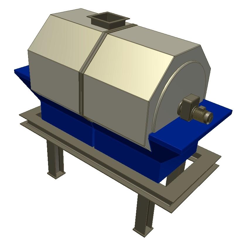 Mühle zur Brennstoff-Aufbereitung Partikel Eintritt: Partikel Austritt: Antriebsleistung: Leistung bis: 50/0/5 mm mm x 5 kw 4.