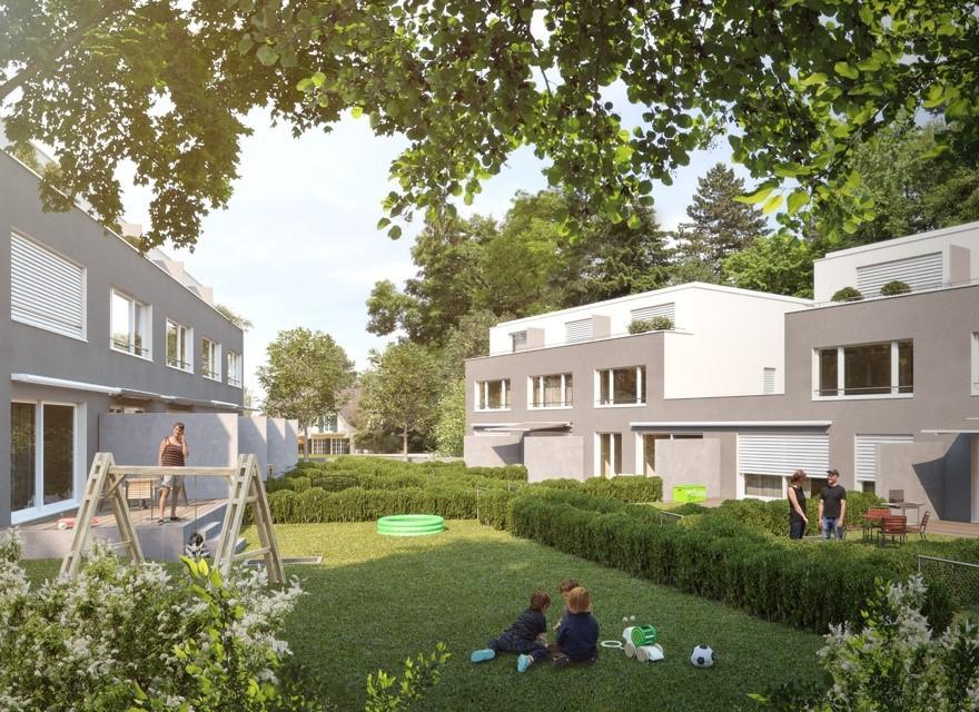 Generalunternehmung Realisation Projekte in Ausführung Kirschblütenweg, Basel: Zwei Neubauten mit insgesamt