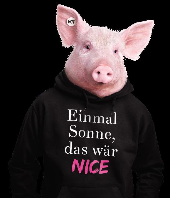 Schwein Natürliches Verhalten: Mindestens 50 % mehr Platz als lt. EU-RL 2008/120/EG Mindestens 100 % mehr Platz als lt. EU RL 2008/120/EG* Beschäftigungsmaterial lt.