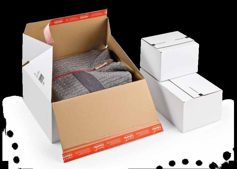 Premium Blitzbodenkarton weil man auch Gutes verbessern kann: Hin- und Rückversand in einer Box Geeignet für unterschiedliches Versandgut.