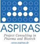 ASPIRAS Project Consulting in and Biotech Cathrin Pauly Am Rosengarten 29 55131 Mainz Teleffon: 06131 995304 Mobil: 0162 6150783 Fax: 06131 995305 E-Mail: pauly@aspiras.de Internet: http://www.