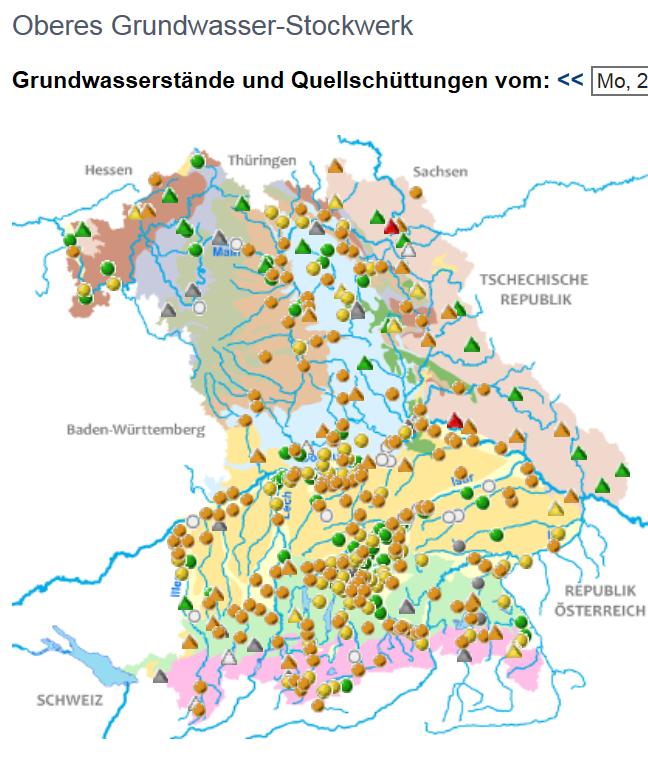 ) Wassertemperaturen Verkrautung Speicher Mindestwasser Berichte: www.nid.bayern.de Klimawandel und Landwirtschaft - R. Schoberer & C.