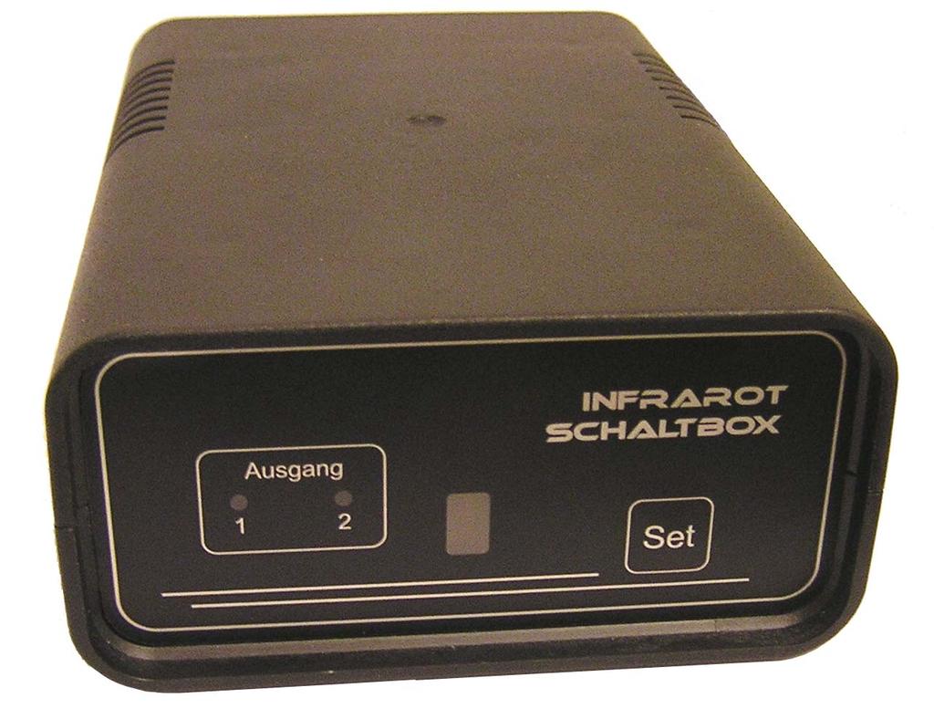 Infrarot-Schaltbox Duo P-210 Bedienungsanleitung Vielen Dank, dass Sie sich für unsere IR-Schaltbox entschieden haben.