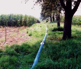 Im Rahmen einer Konzeption zur Absicherung der Versorgungssicherheit mit Trinkwasser wurde nunmehr die Zubringerleitung DN 150 vom Hochbehälter Pfaffenberg nach Untersöllbach gebaut. Das Ing.