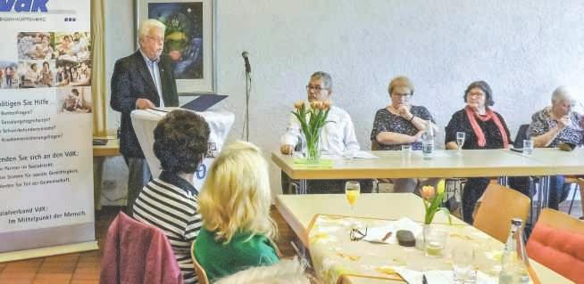 Nordwürttemberg Zeitung November 2018 17 Sie hatten den Willen, anderen zu helfen VdK Wolfschlugen feiert sein 70.