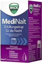 Salviagalen F Madaus Zahncreme mit Fluorid, 75 ml statt 4,19 1) 2,98 100 ml = 3,97 Wick MediNait Erkältungssirup für die Nacht 90 ml