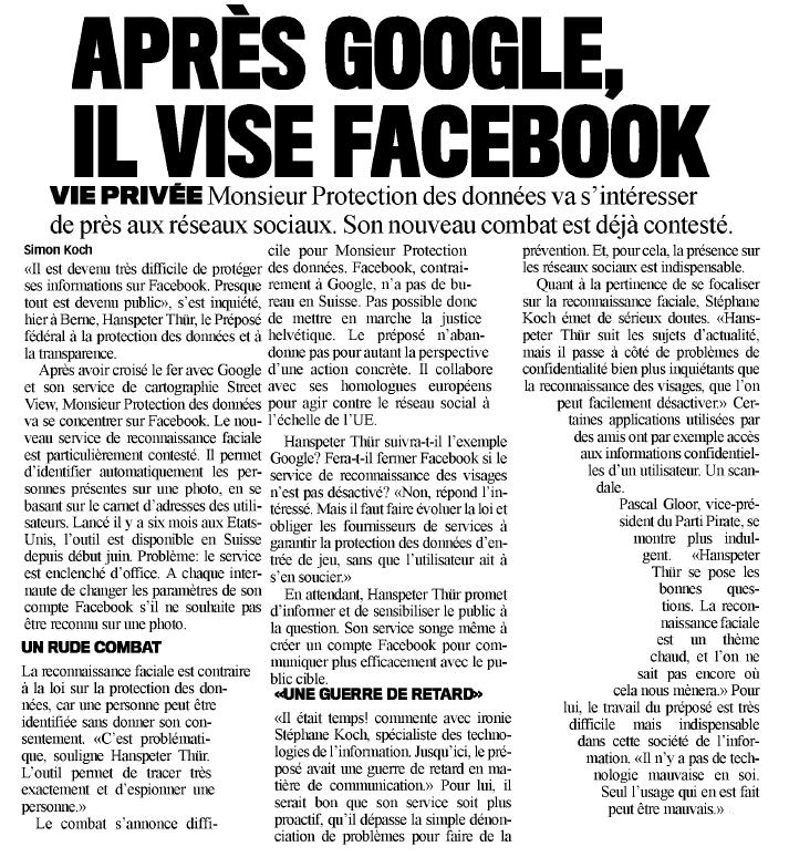 APRÈS GOOGLE, IL VISE