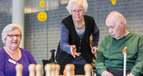 Die Erhaltung und Förderung der Alltagsbewältigung und Lebensqualität sind Schwerpunkte bei der Betreuung in der Senioren-Tagesstätte Leimental.