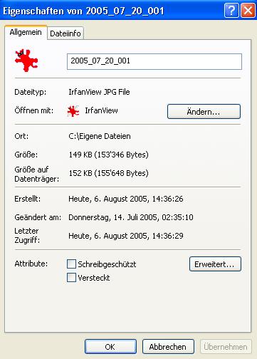 2.5 Upload Dateigrössen Bevor du ein Bild oder sonst eine Datei in das Weblog hochladen willst, musst du sie auf deinem Computer in dein persönliches Verzeichnis speichern.
