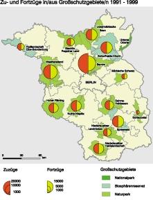 100% Altersgruppenanteile 80% 60% 40% 20% 0% BR Schorfheide-Chorin BR Spreewald BR Flusslandschaft Elbe-Brandenburg NP