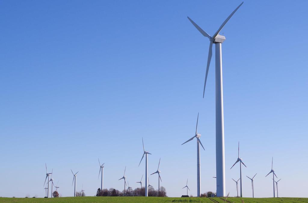 Größere Turbinen erfordern größere Fundamente/ Türme/ Infrastruktur - Auswirkungen Titelbeispiel Bild 27. Windenergietage 2018 Linstow 06.-08.11.