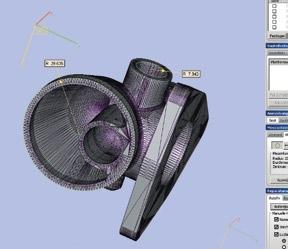 Weitere Leistungen CAD/RevErse Engineering Erstellung von 3D-Daten für die