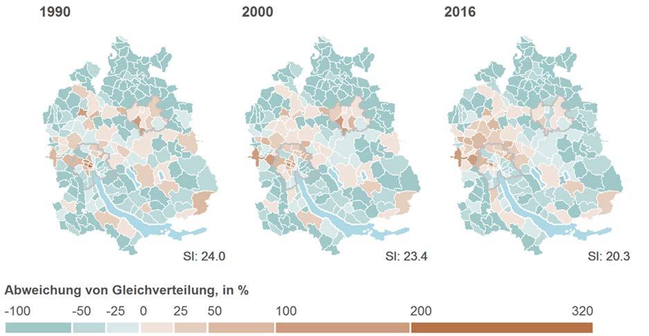 21 Südeuropa im Kanton Zürich Quelle: statistik.