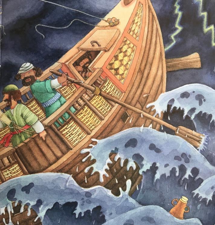 Gott lässt Jona nicht einfach laufen Gott schickt einen Sturm (Umstände) Gott schickt den Kapitän (Menschen, die unseren Rückzug durchbrechen) Doch als sie auf dem Meer waren, liess der Herr einen