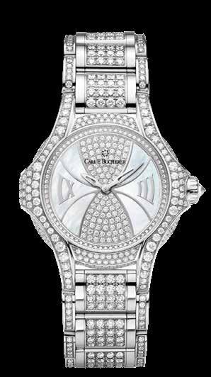 PATHOS DESIRE LIMITED EDITION Mit ihrem begehrenswerten Sinn für Exklusivität ist diese Uhr aus der Pathos-Familie eine kühne Verkörperung von Extravaganz und ein Ausdruck femininer Eleganz.