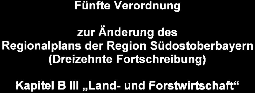Regionaler Planungsverband Südostoberbayern