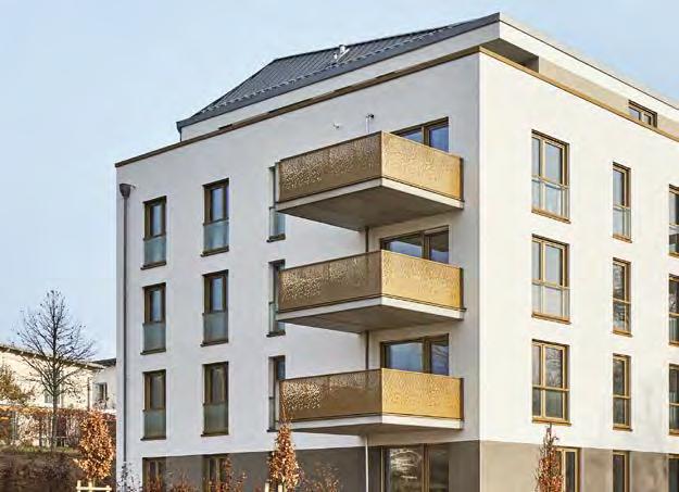 NEUBAUPROJEKT: CAERPHILLYSTRASSE In den fünf Punkthäusern am Sonnenberg entstehen 32 Wohnungen nach unserem Fair Wohnen -Modell, zehn