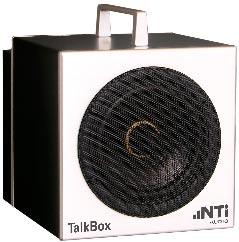 NTi Audio TalkBox gibt akustisches STI-PA Testsignal wieder Die TalkBox ersetzt den Sprecher und erzeugt ein normiertes