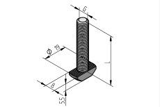 0 g WZ.37.M6.F.E (P) T-Schraube / M8 20 mm 18.0 Nm 12.0 g WZ.37.M820.F.E (P) T-Schraube / M8 mm 18.