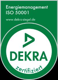 Daher sind wir zertifiziert nach ISO 50001:2011 (Energiemanagementsystem) ISO 14001 : 2004 + Cor 1 : 2009 (Umweltmanagementsystem) Ferner