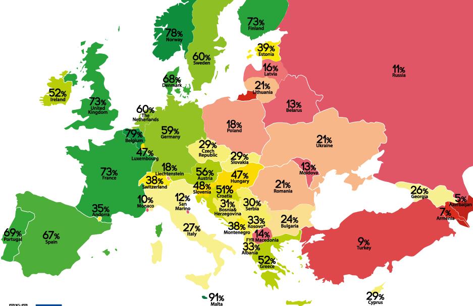 2.4 Rechtspolitische Lage von LGBTI in Europa