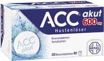 8,29 1) 5,98 30% 27% ACC akut 600 mg Hustenlöser 20 Brausetabletten