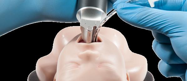 InfantView Beste Sicht Multifunktionalität Video-Intubation Mit dem InfantView führt die ACUTRONIC Medical Systems AG ein hochspezialisiertes Gerät für die neonatale und pädiatrische Video-Intubation