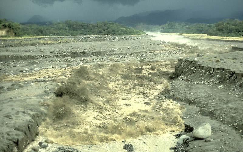 Lahar (Pinatubo) Begleiterscheinungen des