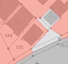 bleiben Abbildung 8 Zonen werden belassen, aktuelle Strasse stimmt nicht mit Zonenplan überein Das Gebiet ausserhalb der