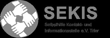 SEKIS Selbsthilfe Kontakt- und Informationsstelle e.v. Trier 06 51 14 11 80 www.sekis-trier.de kontakt@sekis-trier.