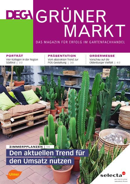 Quartal 2017) DEGA GRÜNER MARKT Das Magazin
