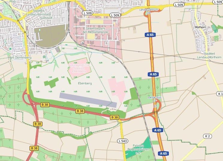 8 Anfahrt A65 Richtung Karlsruhe Abfahrt: Landau-Süd A65 Richtung Neustadt a.d.weinstraße OpenStreetMap-Mitwirkende Daten sind unter der Open-Database-Lizens verfügbar.