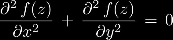 1.1-22 Analytische Lösungen der zwei-dimensionalen Laplace-Gleichung Wir betrachten eine stetig differenzierbare komplexe Funktion f (z): Für jede