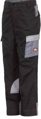 der Hose), 2 Cargotaschen mit Reißverschluss, 2 Gesäßtaschen mit Patten, Reißverschluss im Schlitz, vorgeformter Kniebereich, Reflexbiese Farben: