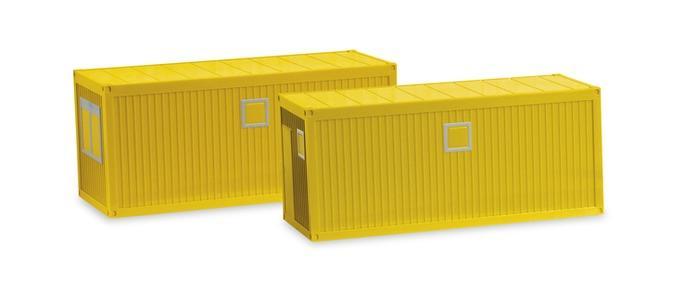 H053600002 Baucontainer, gelb