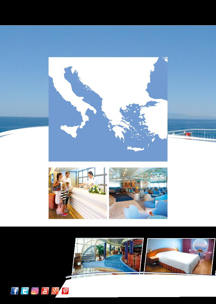 VenEDIG Ancona Italien bari ADRIA Korfu IONISCHES MEER Die Routen Italien - Griechenland und Piräus - Kreta werden gemeinsam mit Superfast Ferries & Blue Star Ferries bedient.