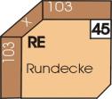 rechts mit Relaxrücken 103 nur in Verbindung mit rapez- Querschläfer links