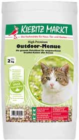 99 Outdoor-Menue Auf die Bedürfnisse von Katzen