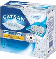 CATSAN ACTIVE Fresh Klumpstreu mit effektiver Geruchskontrolle und