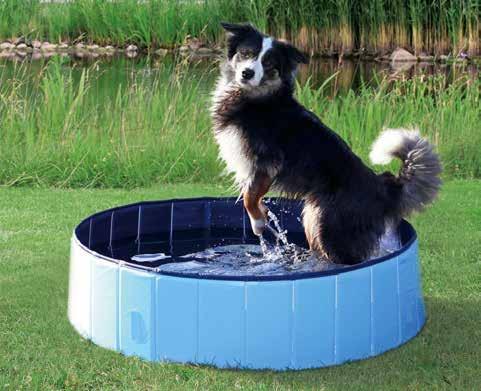 Pool für Hunde Aus kratzfestem Kunststoff und mit besonders stabiler Wandkonstruktion (MDF).