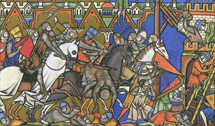 Kriegsführung im Mittelalter Das