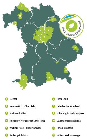 Auftaktveranstaltung der Öko-Modellregion Oberes Werntal Landesprogramm BioRegio Bayern 2020 12 Öko-Modellregionen in Bayern